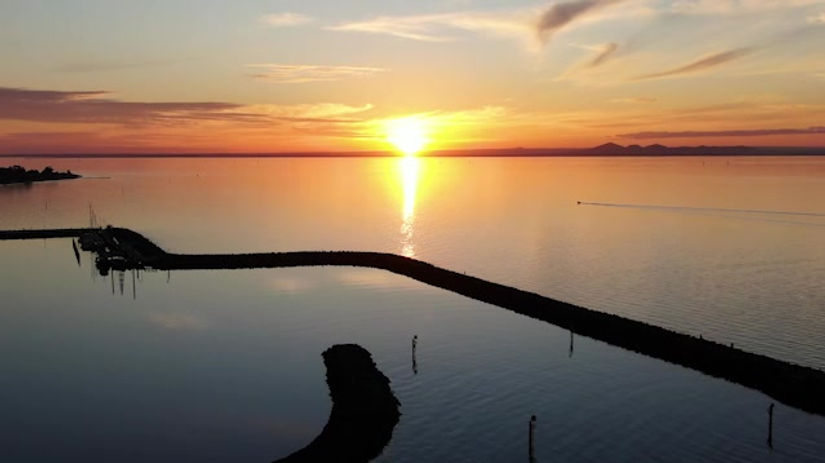 Clip 8 - Portarlington Harbour Sunset
